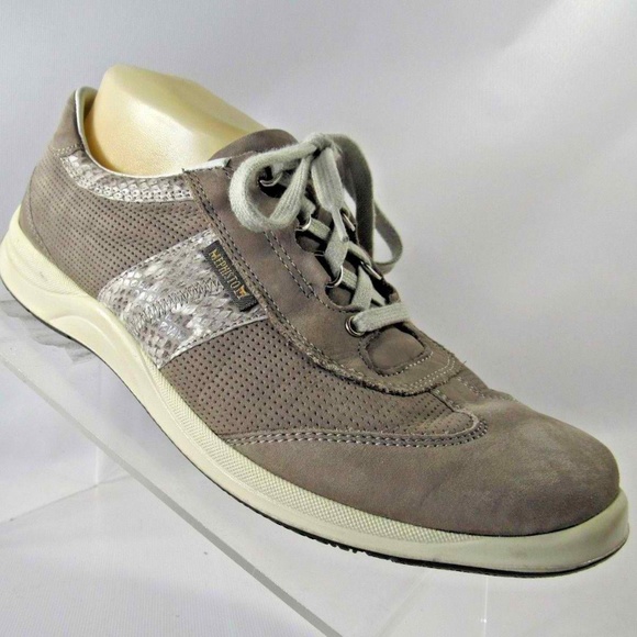 Mephisto Size 8.5 Gray Sneakers Womens C2B B51